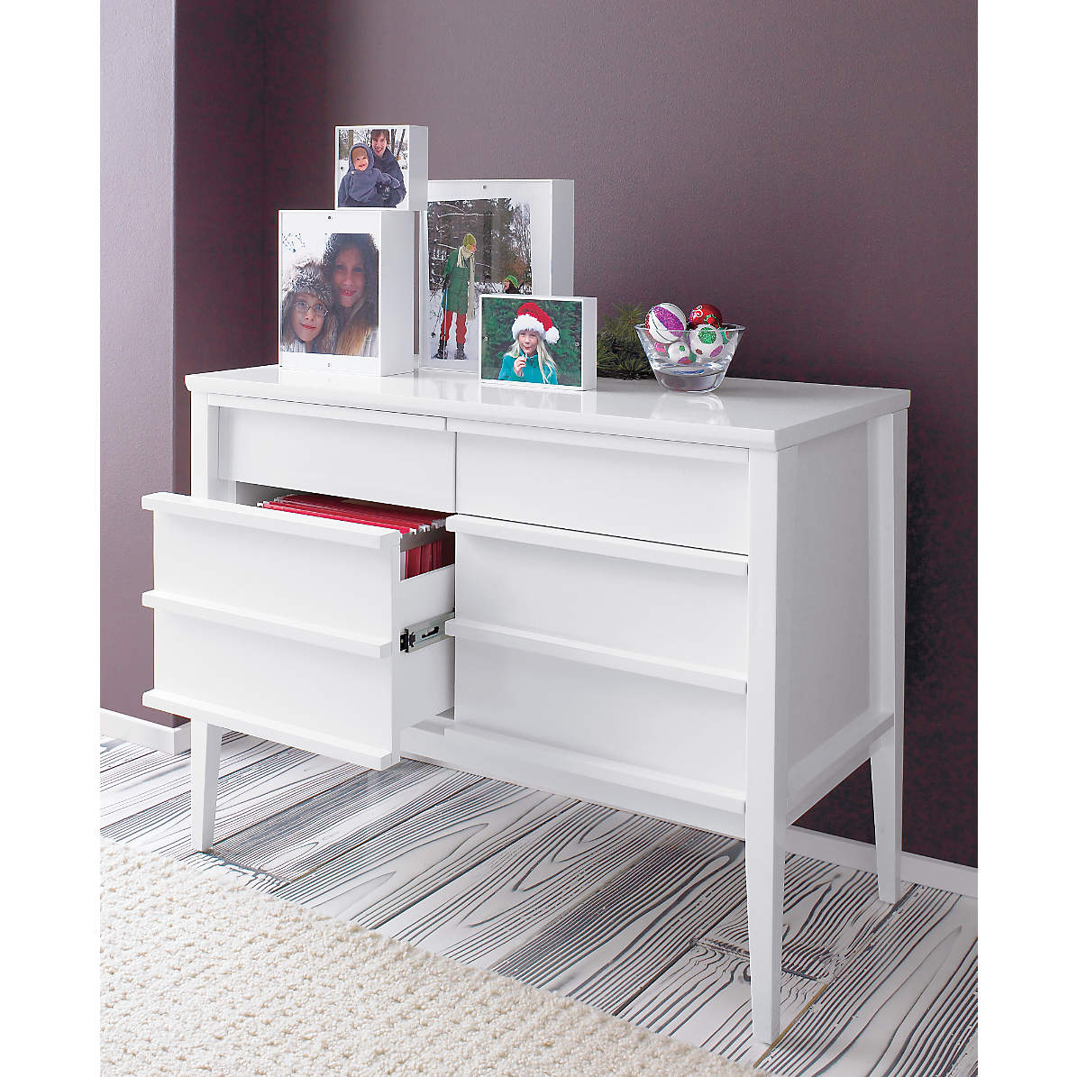 Spotlight White Credenza thumbnail 4
