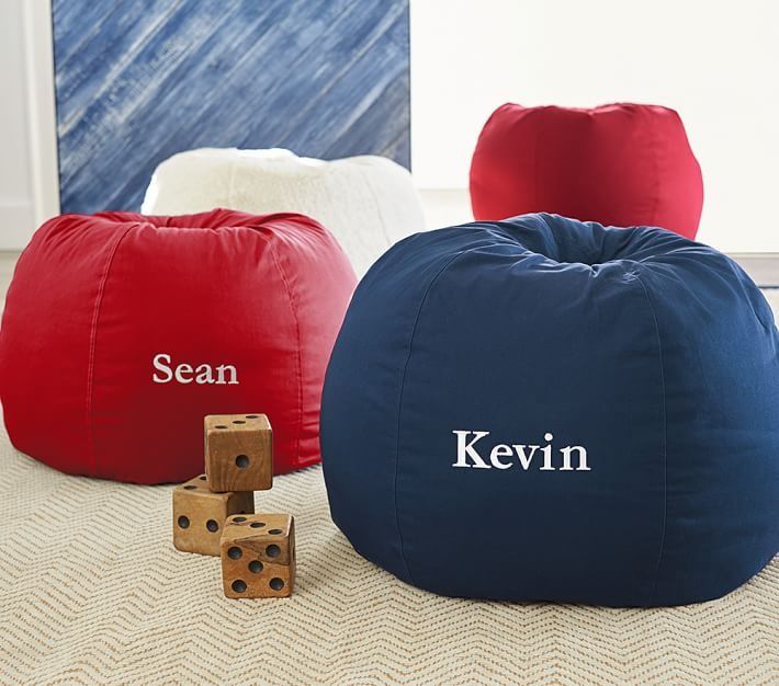 Navy Twill Anywhere Beanbag thumbnail 2