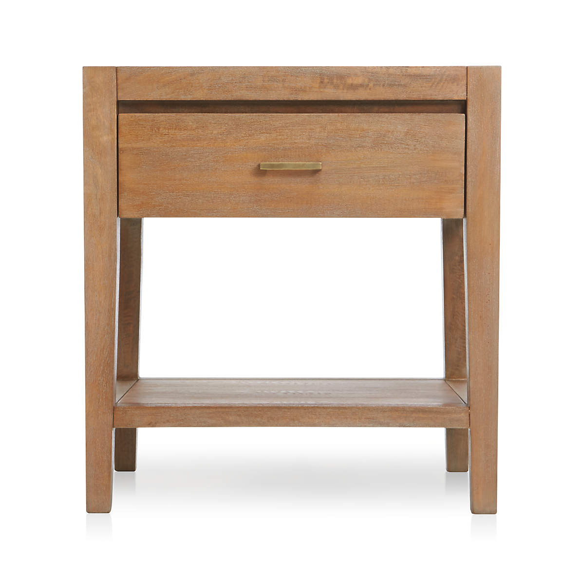 Dawson Grey Wash Nightstand thumbnail 5
