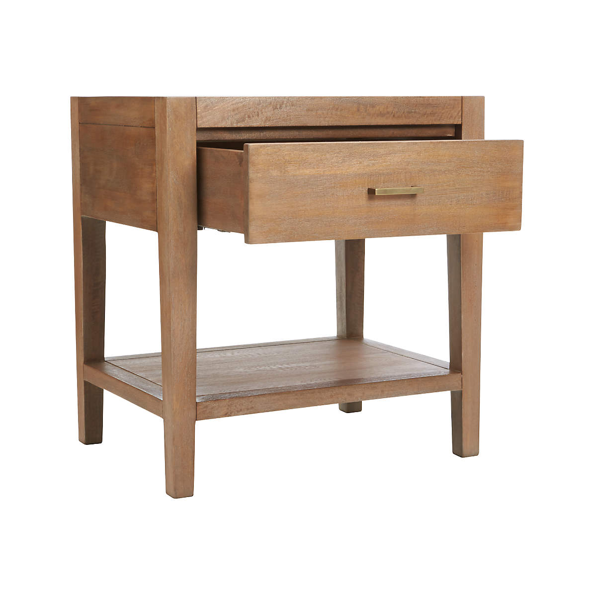 Dawson Grey Wash Nightstand thumbnail 6