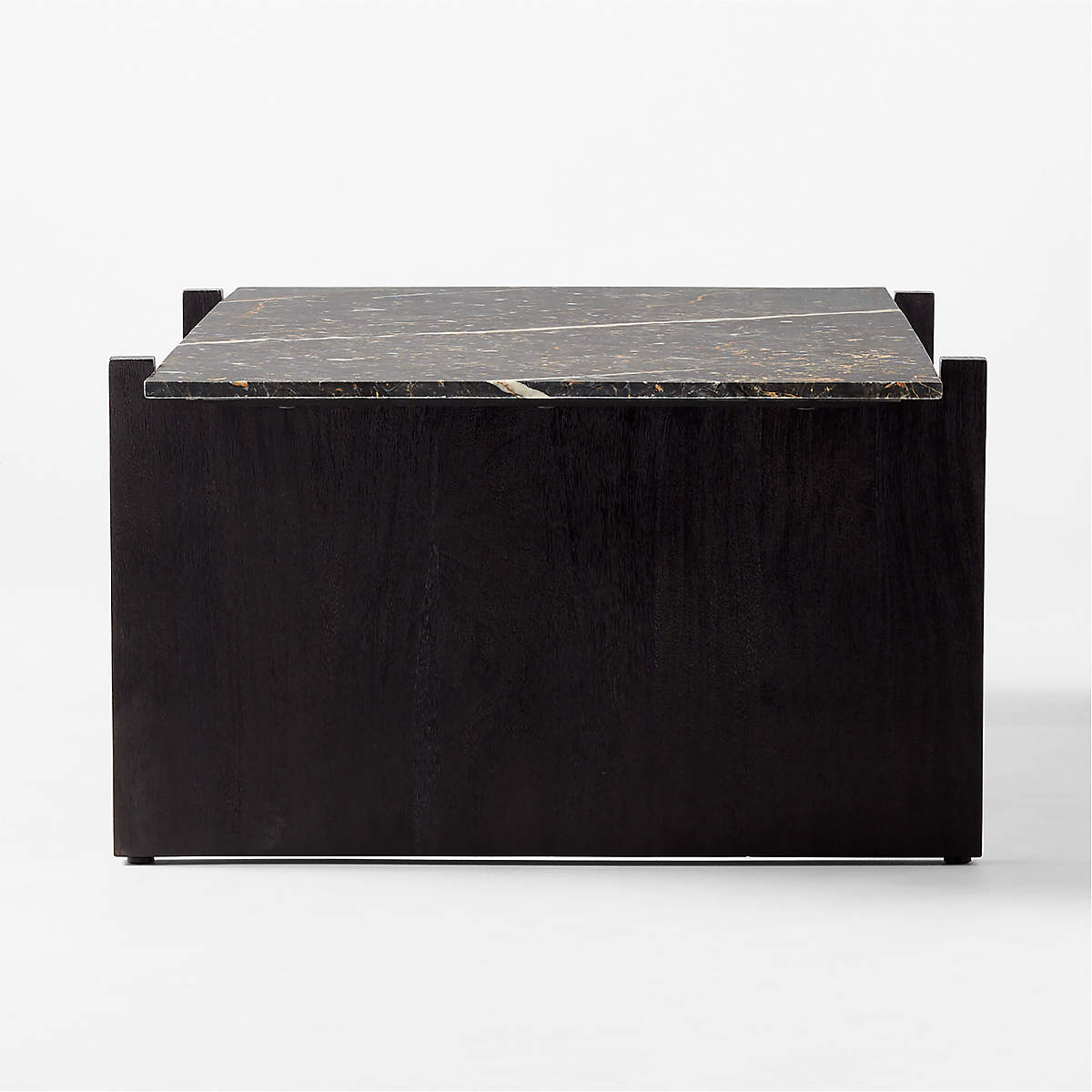 Russell Black Marble Coffee Table thumbnail 4