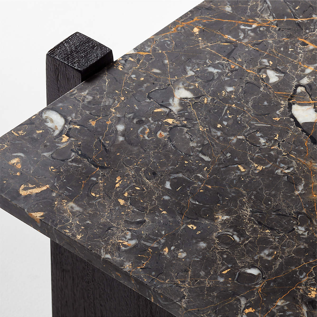 Russell Black Marble Coffee Table thumbnail 5