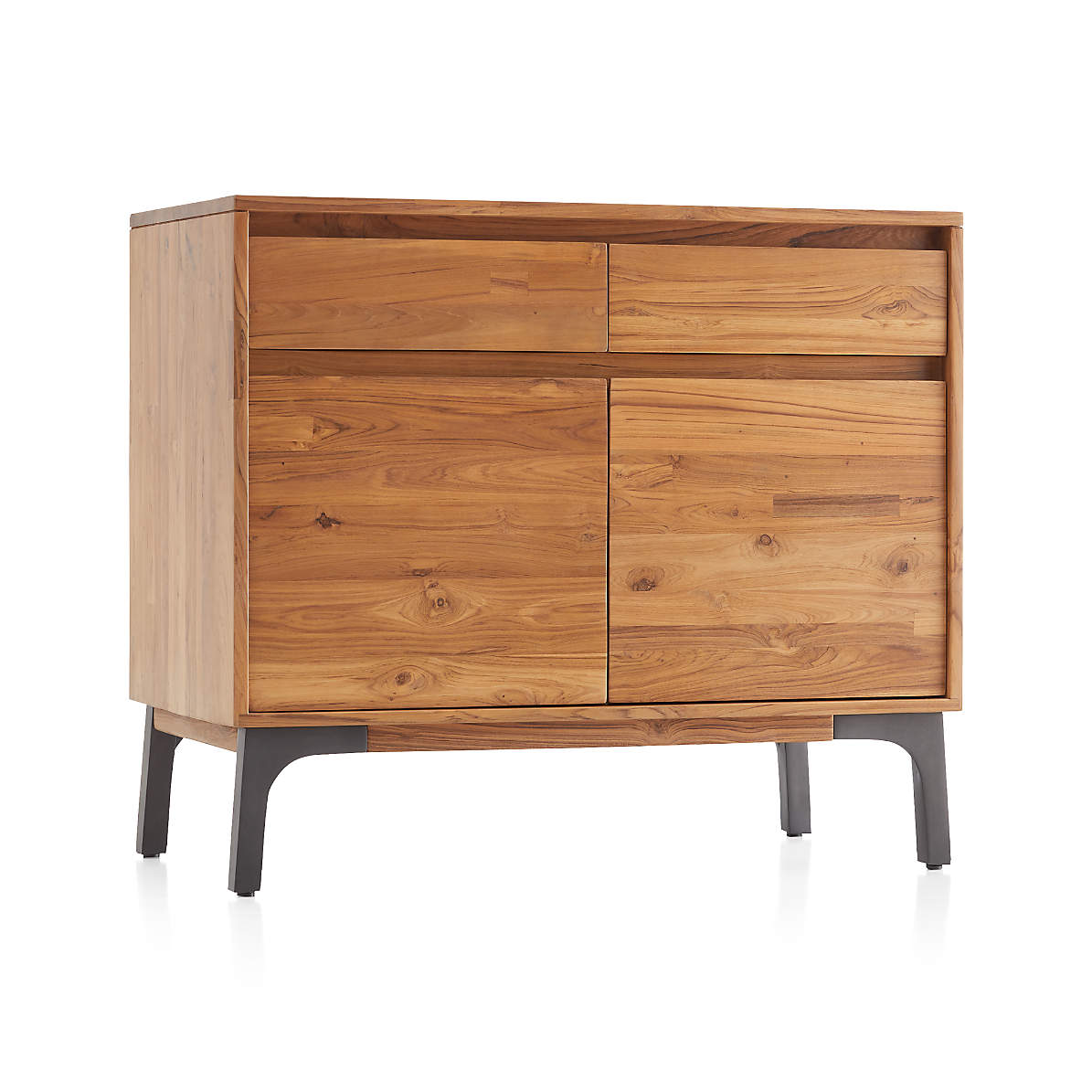 Lakin Small Teak Sideboard thumbnail 2