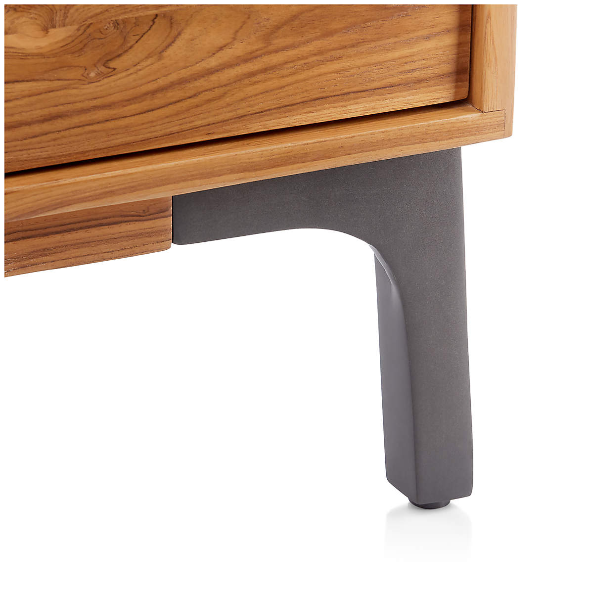 Lakin Small Teak Sideboard thumbnail 5