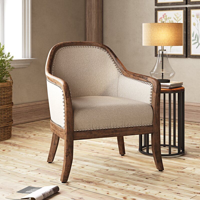 Vonda Wide Barrel Chair thumbnail 2