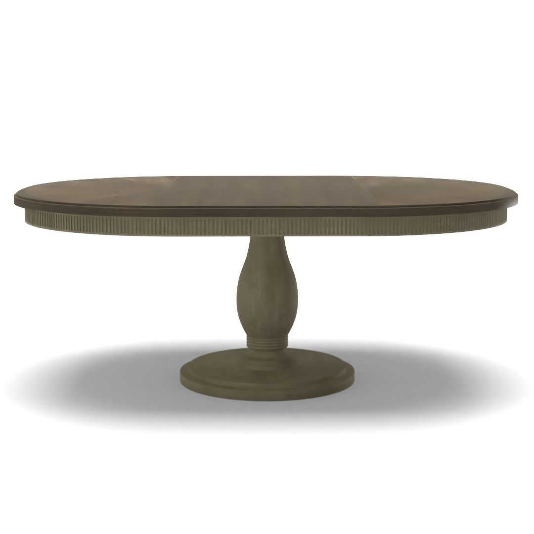 Coffey Extendable Pedestal Dining Table thumbnail 3