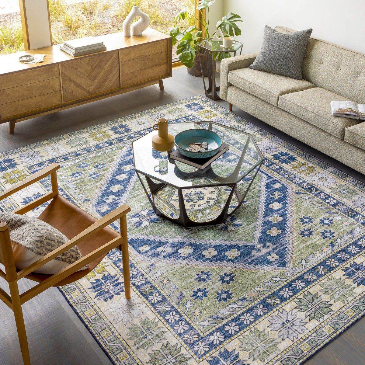 Iris - 27617 Area Rug 5'x7'6" thumbnail 3
