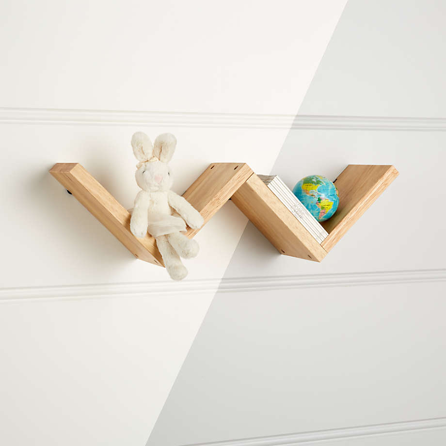 Origami Natural Wall Shelf thumbnail 4