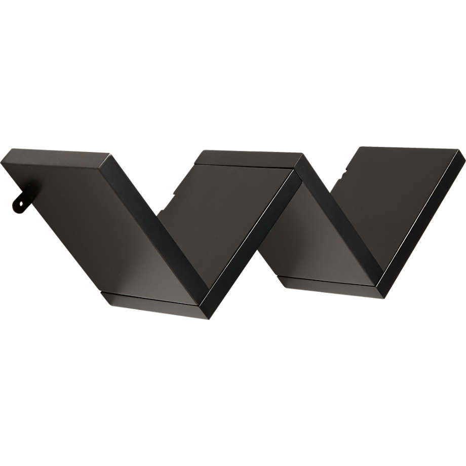Origami Black Wall Shelf thumbnail 3