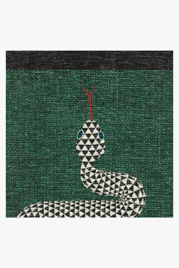 Jonathan Adler Venom Emerald Area Rug 5'x7' thumbnail 3