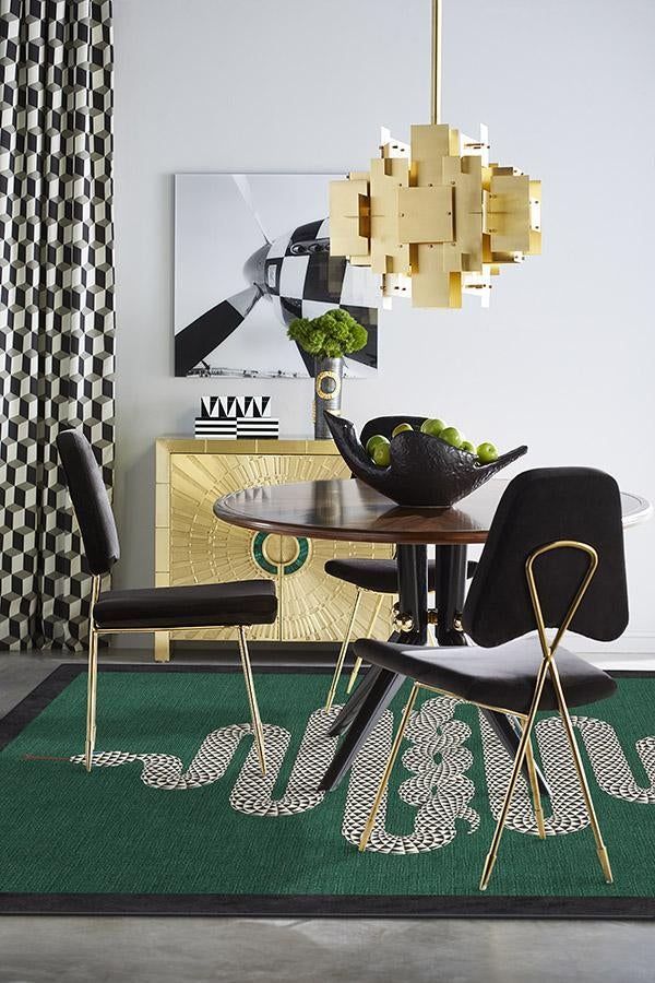 Jonathan Adler Venom Emerald Area Rug 5'x7' thumbnail 2