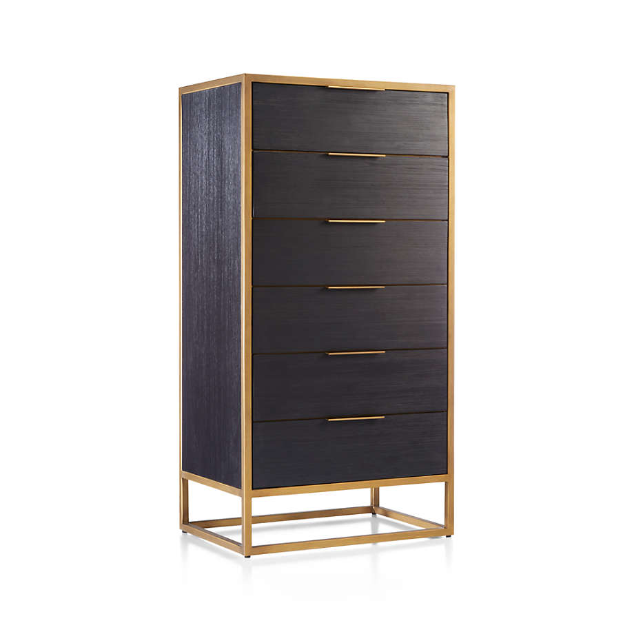 Oxford Shale 6 Drawer Tall Chest thumbnail 2