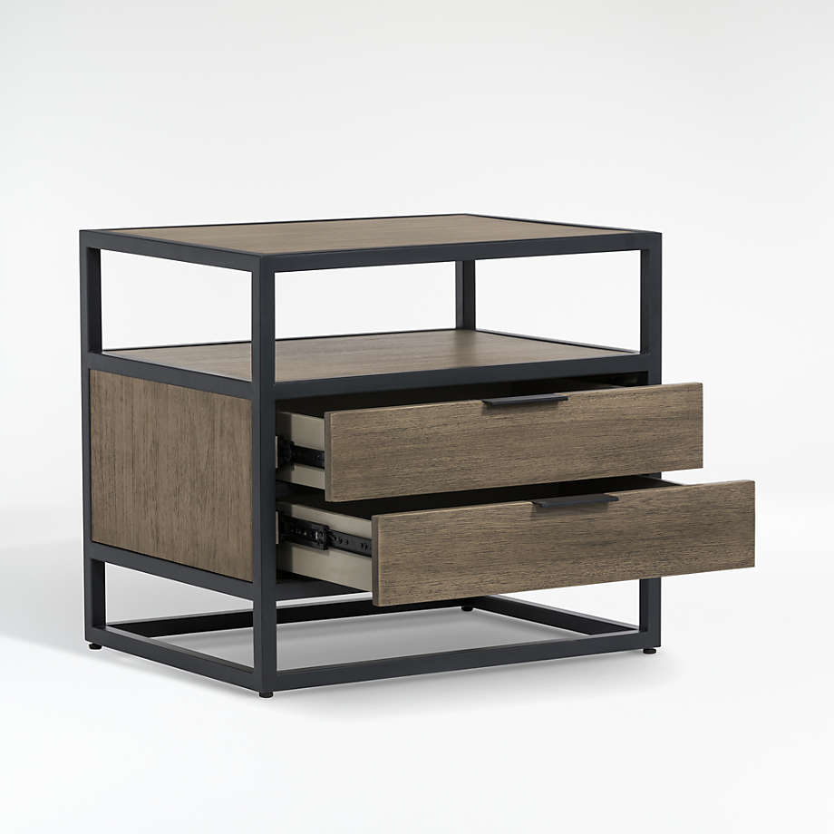 Oxford Shale 2 Drawer Nightstand thumbnail 4