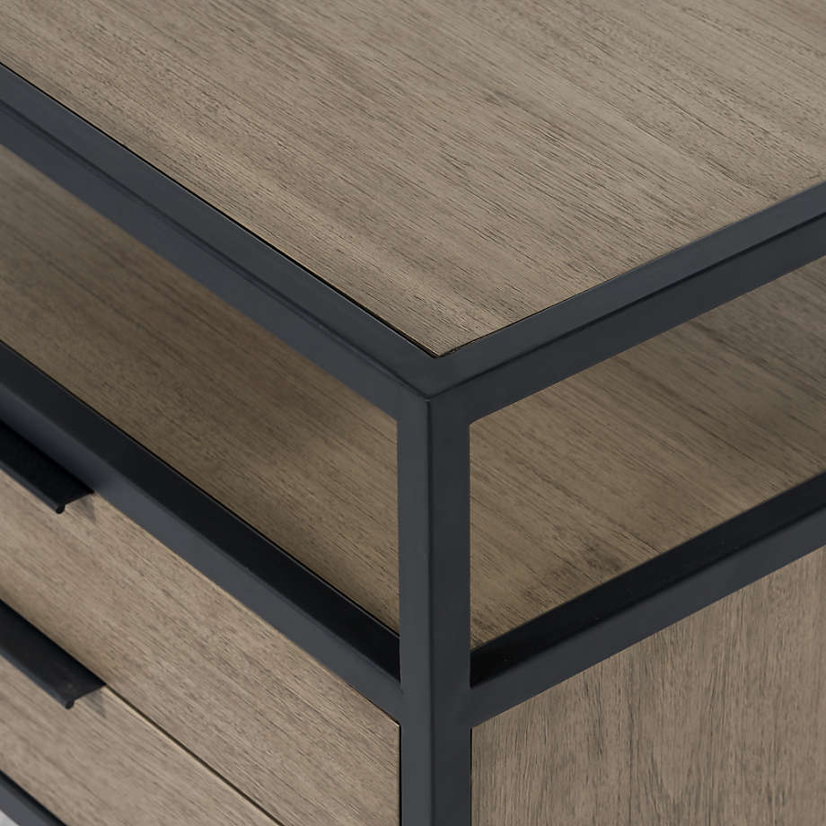 Oxford Shale 2 Drawer Nightstand thumbnail 5