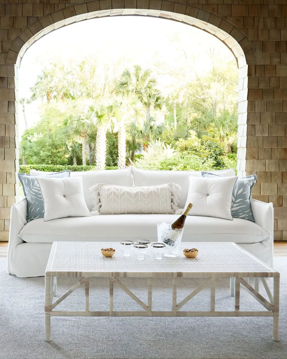 Sundial Outdoor Sofa with Bench Seat thumbnail 2