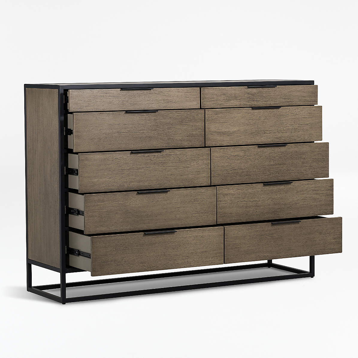 Oxford Shale 10-Drawer Tall Dresser thumbnail 3