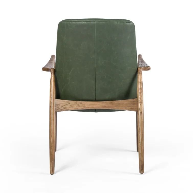 Prier Genuine Leather Top Grain Leather Armchair thumbnail 3