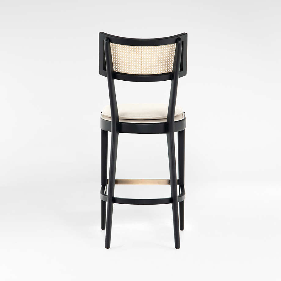 Libby Black Cane Counter Stool thumbnail 4