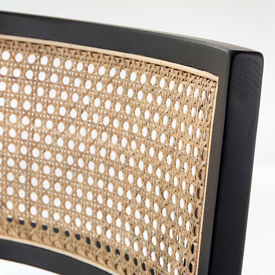 Libby Black Cane Counter Stool thumbnail 5