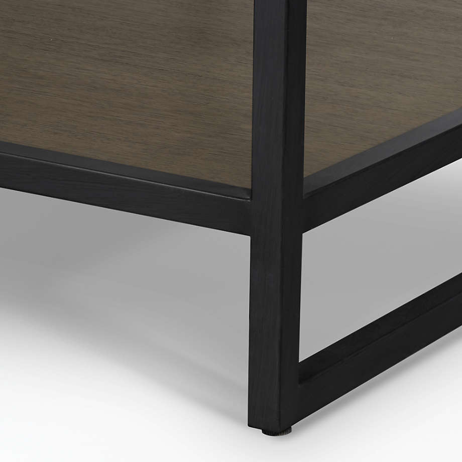 Oxford Shale Executive Desk with Outlet thumbnail 8