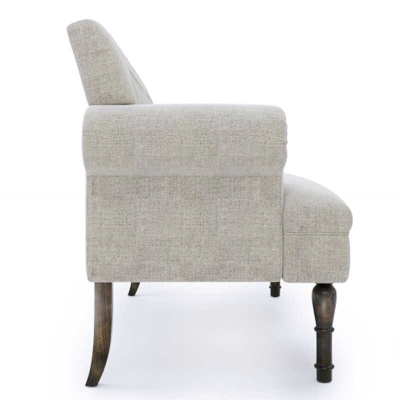 Gamm Round Arm Loveseat thumbnail 2