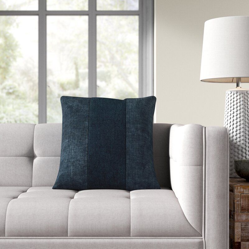 Dunbar Cotton Throw Pillow Cover Without Insert 20"x20" thumbnail 4