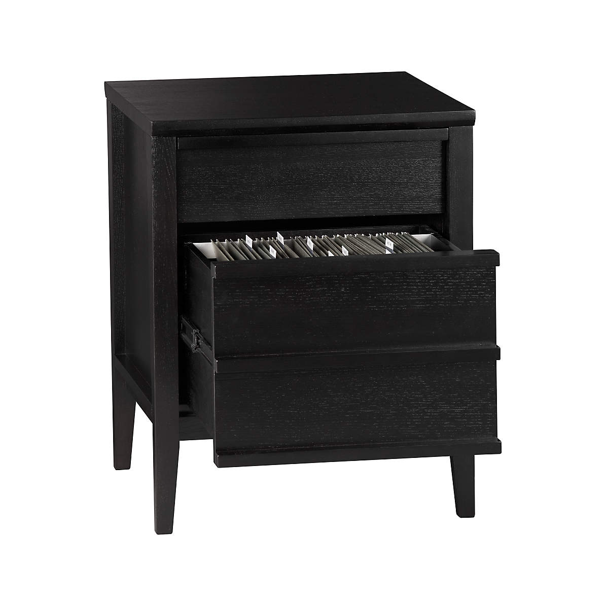 Spotlight Ebony Filing Cabinet thumbnail 3