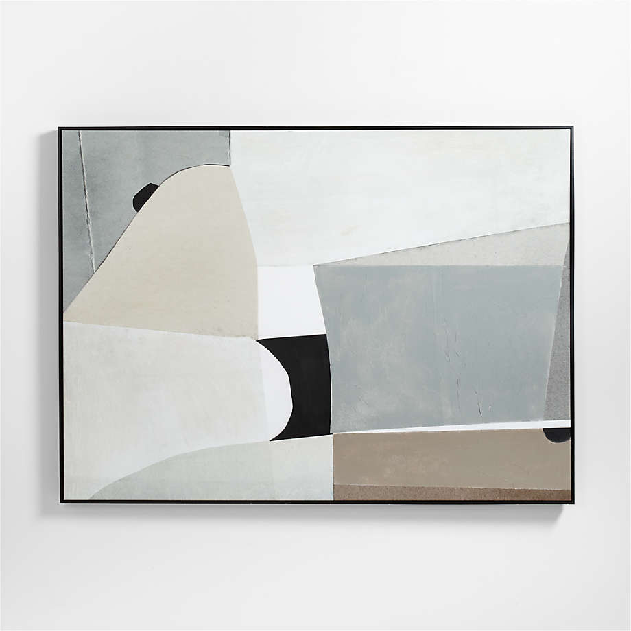 Composition of Neutrals Print With Frame-75"x55" thumbnail 2