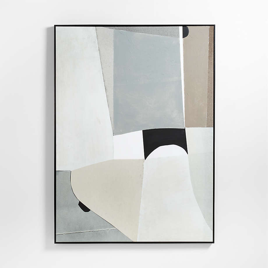 Composition of Neutrals Print With Frame-75"x55" thumbnail 4