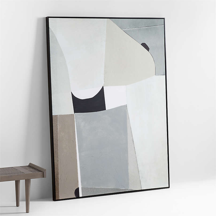 Composition of Neutrals Print With Frame-75"x55" thumbnail 7
