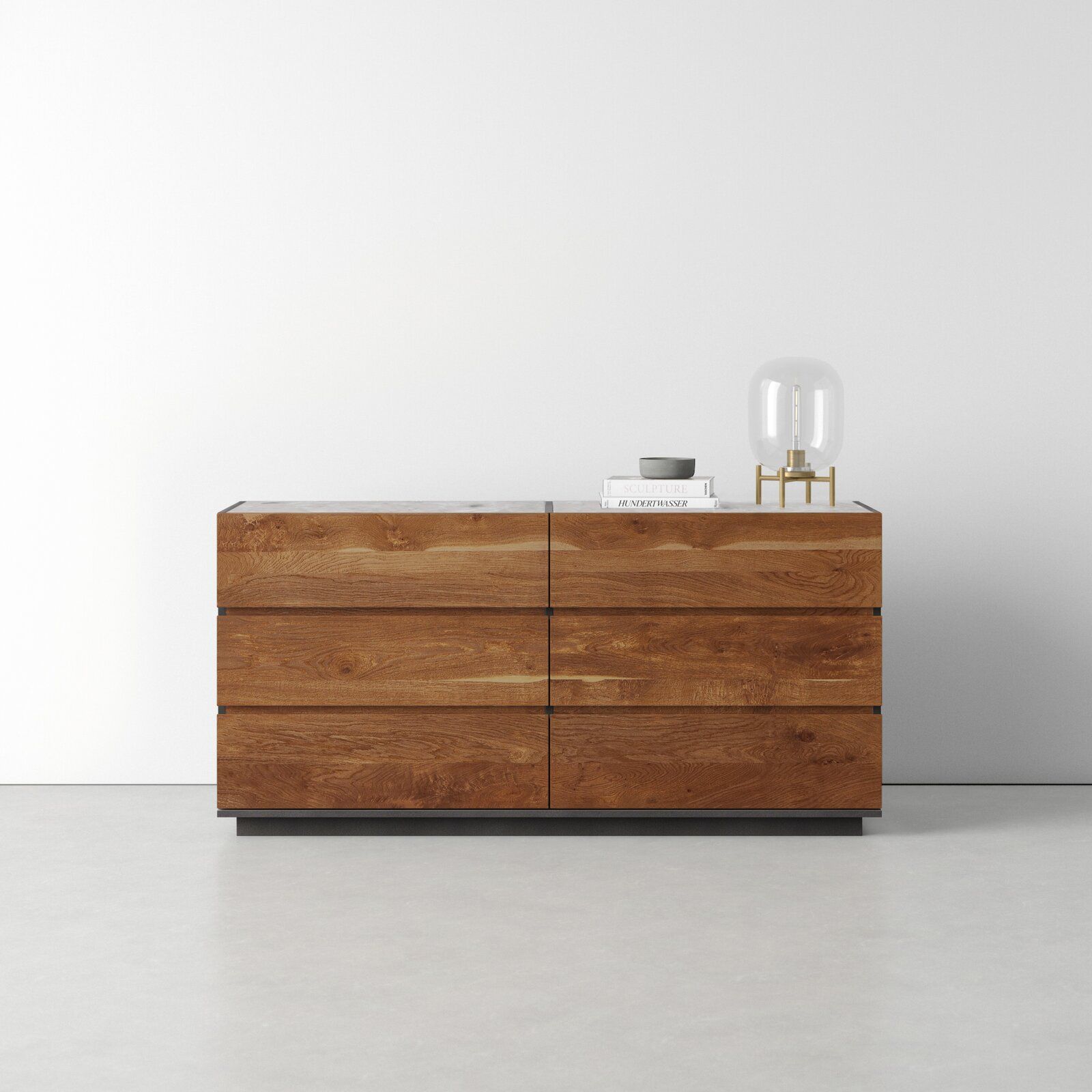 Emilio 6 Drawer Double Dresser thumbnail 7