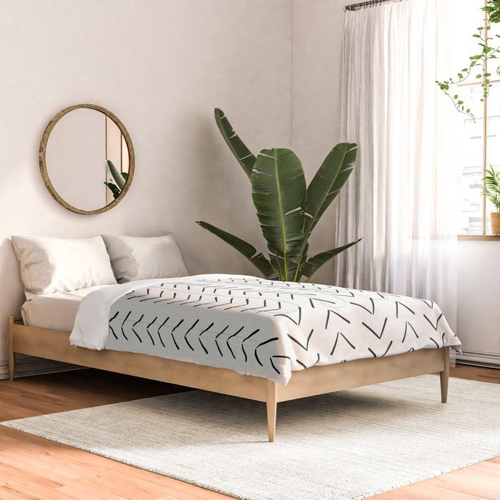 Mud Cloth Big Arrows in Cream Comforter Full thumbnail 3