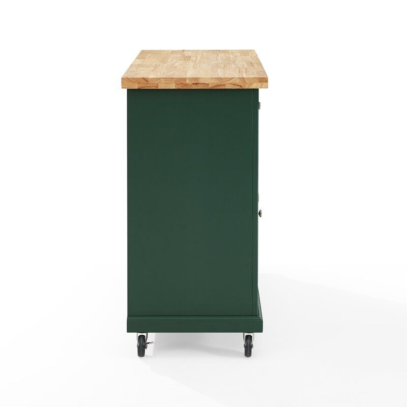 Antonella Solid Wood Kitchen Island thumbnail 3