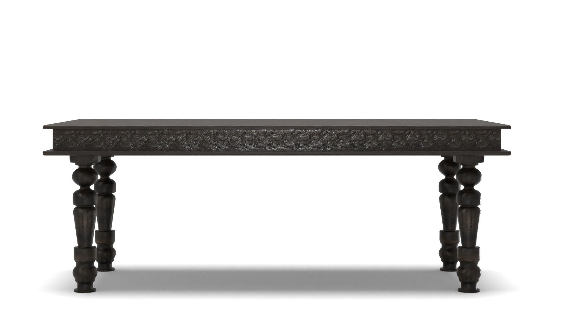 Pacjo Teak Solid Wood Dining Table thumbnail 2