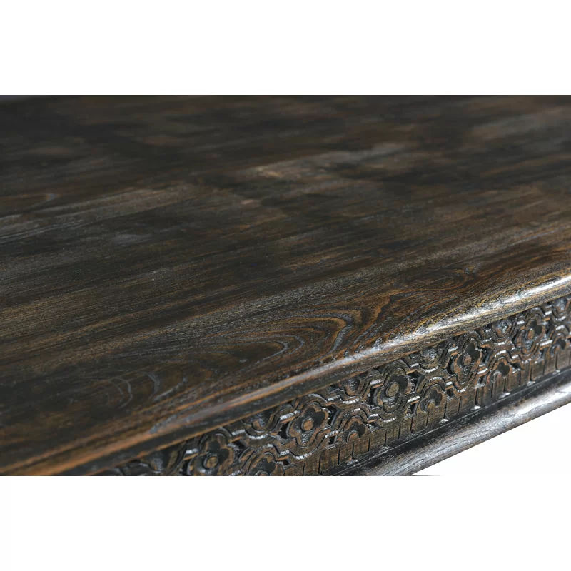 Pacjo Teak Solid Wood Dining Table thumbnail 5