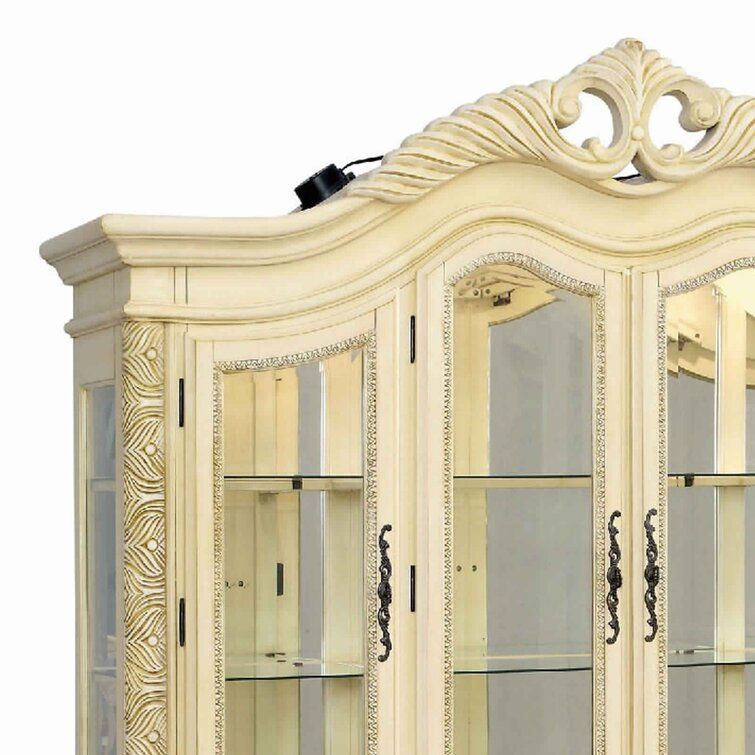 Benjara 3 Drawer Dining Hutch thumbnail 3
