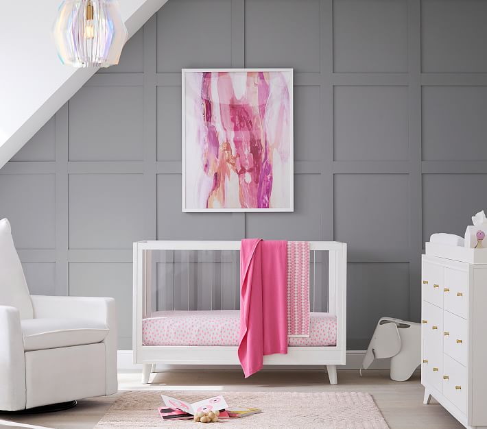 Sloan Acrylic Convertible Crib thumbnail 7