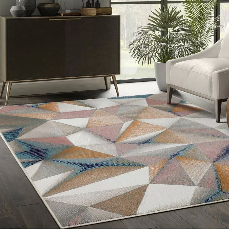 Jenifry Geometric Area Rug-7'9"x10'2" thumbnail 2