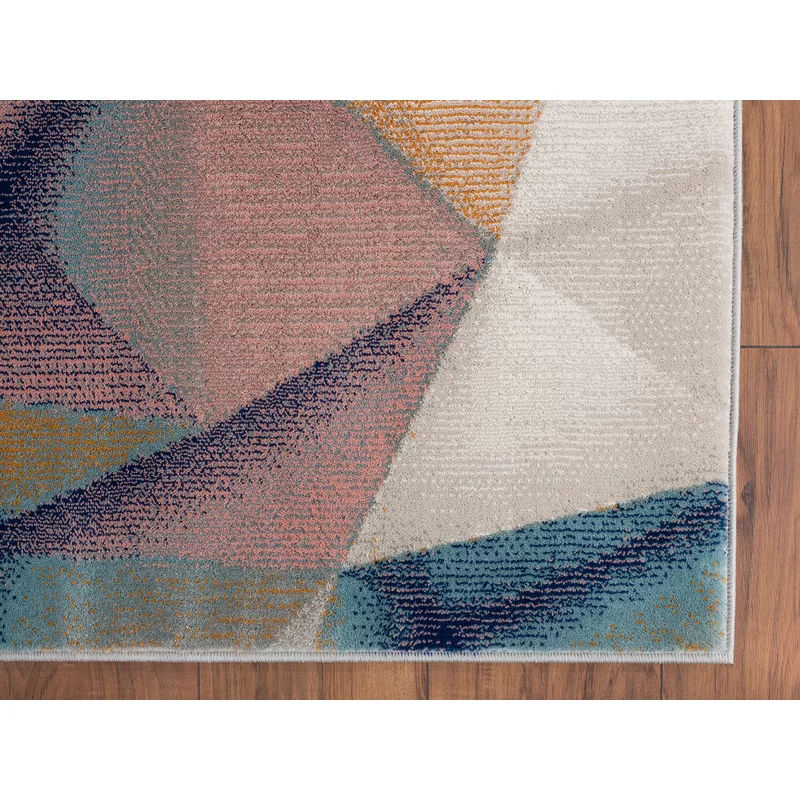 Jenifry Geometric Area Rug-7'9"x10'2" thumbnail 3