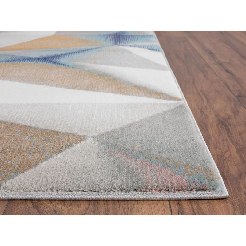 Jenifry Geometric Area Rug-7'9"x10'2" thumbnail 4