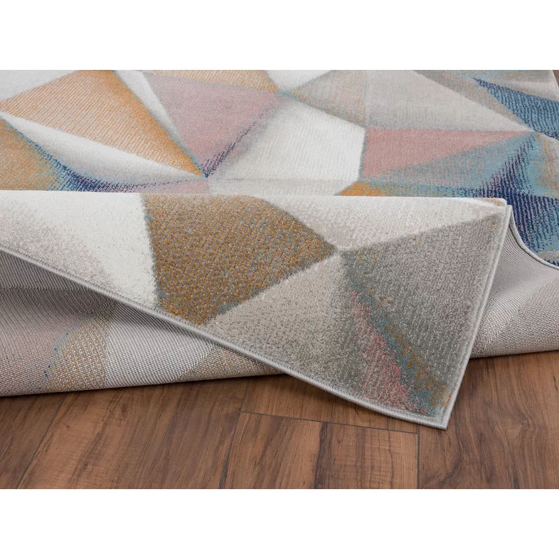 Jenifry Geometric Area Rug-7'9"x10'2" thumbnail 5