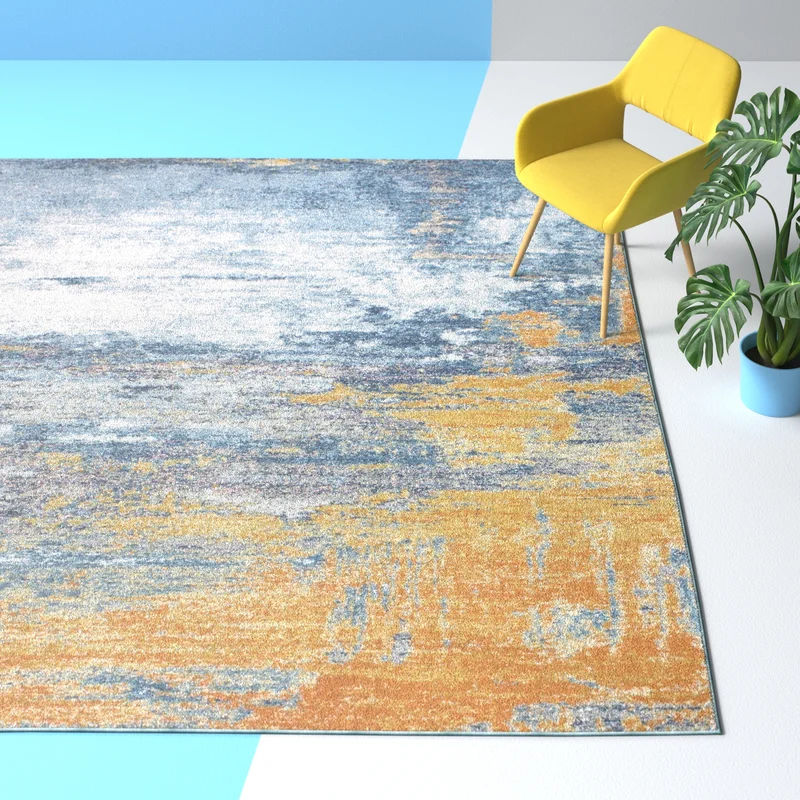 Coughlin Abstract Area Rug-8'6"x11'6" thumbnail 2