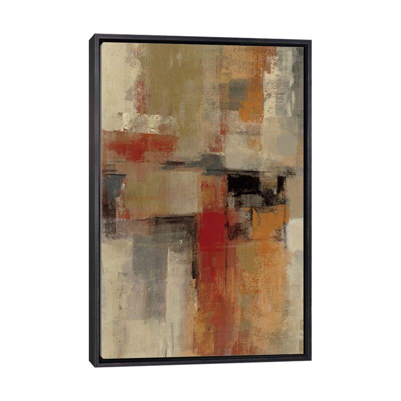 Intersection Crop I by Silvia Vassileva Painting with Frame-40"x26" thumbnail 2