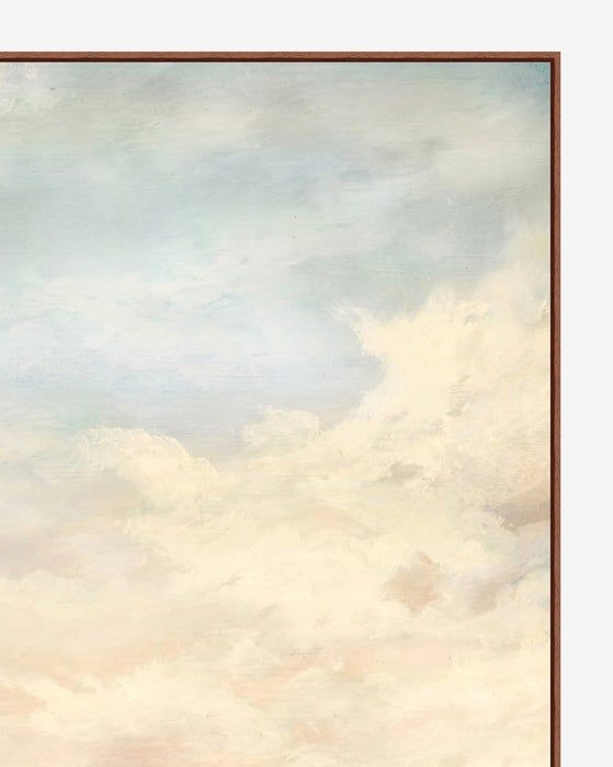 Cotton Candy Clouds With Frame 61"x46" thumbnail 2
