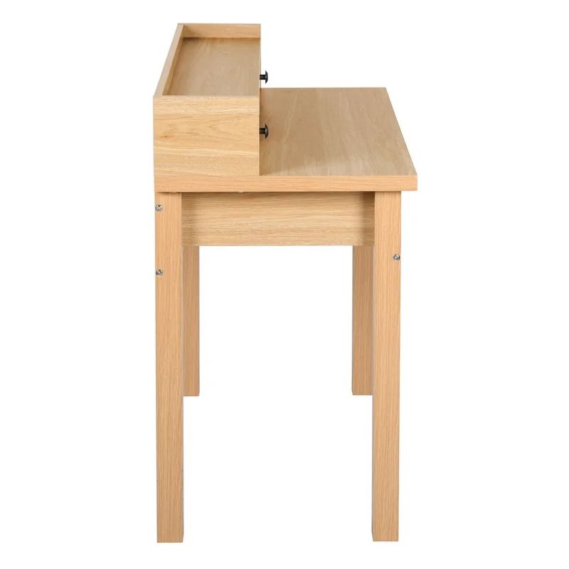 Fitz Reversible Desk with Hutch thumbnail 4