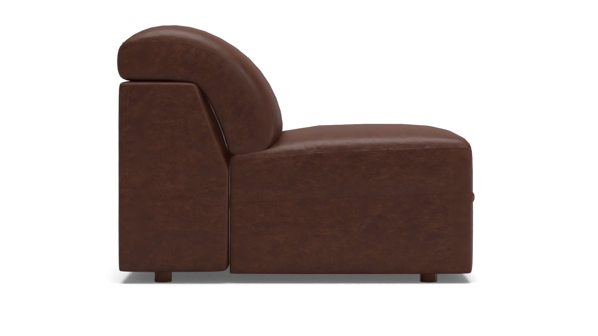 Ultra Lounge Square ARm Upholstered Armless Chair thumbnail 3