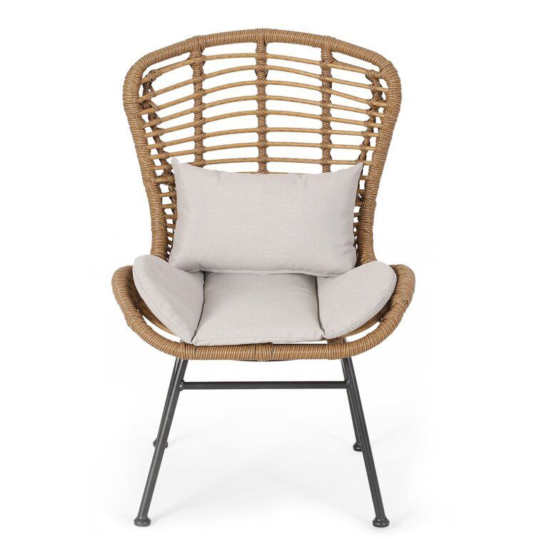 Kidsgrove Patio Chair with Cushions Set of 2 thumbnail 3