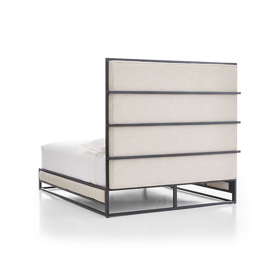 Oxford Ivory Upholstered  Bed King thumbnail 3