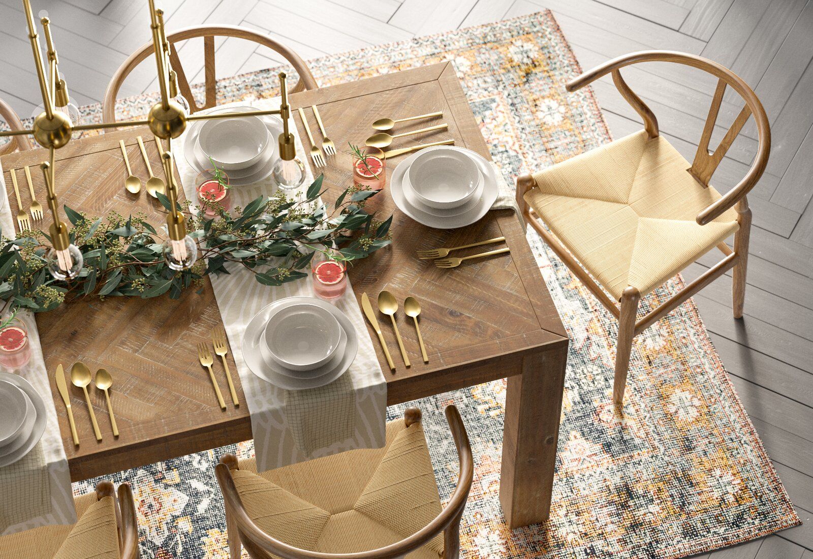 Niam 74'' Dining Table thumbnail 3