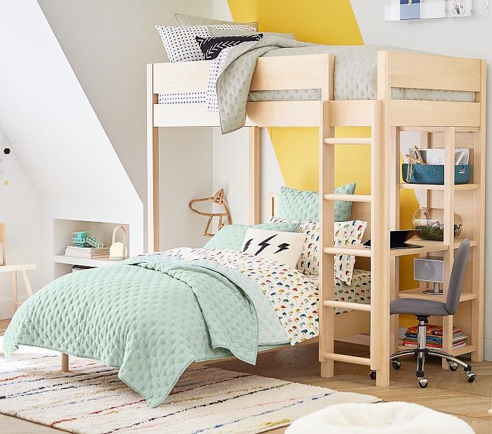 Nash Twin Loft And Lower Bed Set Twin thumbnail 2